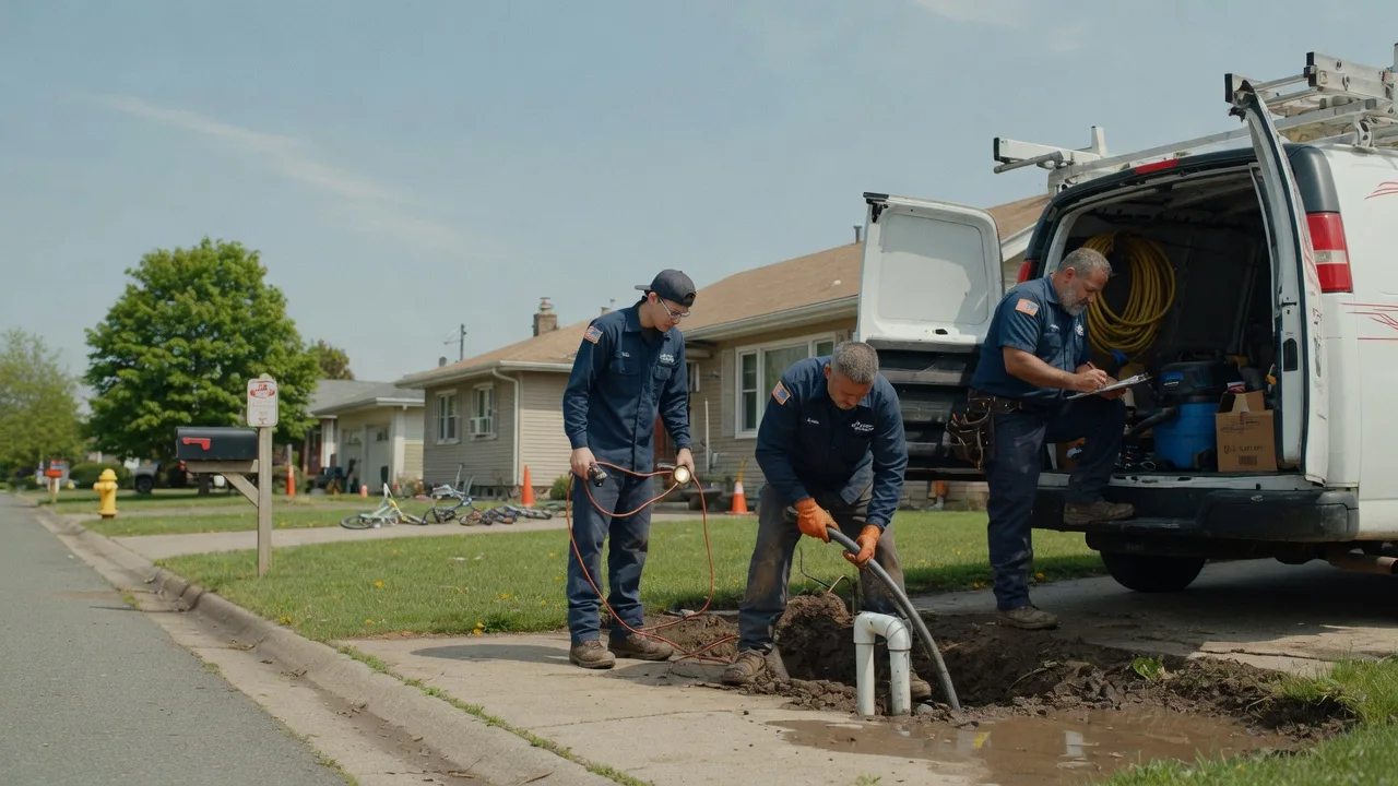 Slab Leak Detection in Rock Falls, IA near me